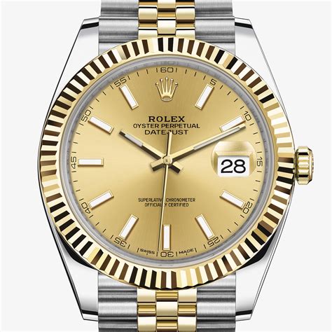 rolex oyster steel datejust 41.